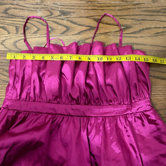 Thirty thirty Elegant Pink Satin Women's Top Size L New With Tag - Picture 8 of 9